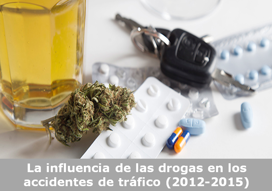 La influencia de las drogas en los accidentes de tráfico (2012-2015)