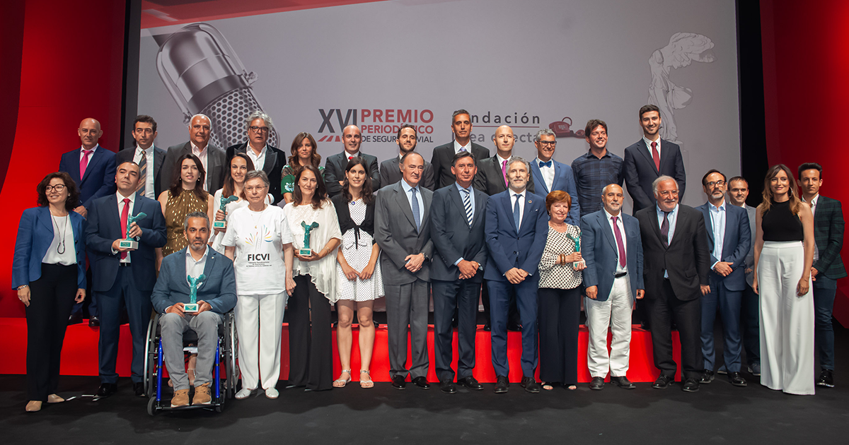 Ganadores y finalistas del XVI Premio Periodístico.