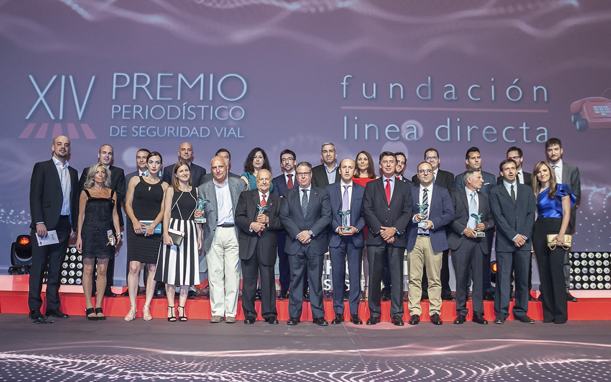 Finalistas del XIV Premio Periodístico.