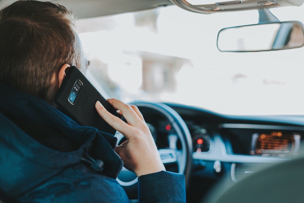Campaña distracciones al volante causadas por el móvil